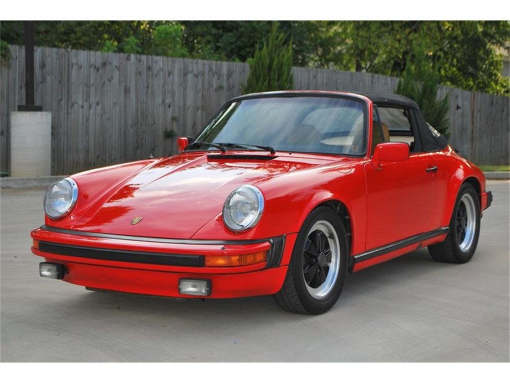 1983 Porsche 911 SC Cabriolet